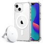 iPhone 14 Plus Place-and-Go Charging Bundle White