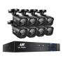 UL-tech 8CH 5 IN 1 DVR CCTV 1080P HDMI 8 Camera