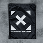 TWL Everyday Drawstring Gear Bag Black/White