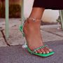 Novo ZAKY GREEN Women's High Fashion Novo Heels
