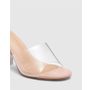 Novo FERRAZ Clear Women's Peep Toe Novo Heels