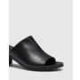 Novo FUSSY BLACK Women's Peep Toe Novo Heels