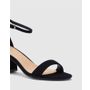 Novo USHAA BLACK Women's Strappy - Low Heel Novo Heels