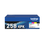 Brother Toner Cart TN-2584PK 4 Pack