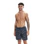 Speedo Mens Printed Leisure 18" Watershort Black/Ammonite/Dapple Grey