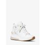 Georgie Canvas and Leather Sneaker