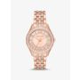 Harlowe Pavé Rose Gold-Tone Watch