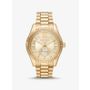 Oversized Lexington Gold-Tone Watch