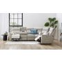 Archie leather 6 Seat Corner Recliner Lounge