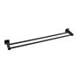 Blaze Double Towel Rail 600mm Black AQP-OX6302TR-1130-B