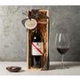 Red Wine in Wooden Case