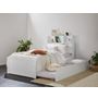 Myer 3PCE Hardwood White Toddler Single Bedroom Suite | Shop Online or Instore | B2C Furniture 203