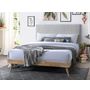 Franki 2PCE Queen Headboard and Bed Base Bundle | Natural & Beige Fabric | Shop Online or Instore | B2C Furniture 481