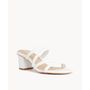 Isabella Anselmi Selah Sandal White Leather