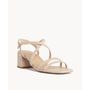 Isabella Anselmi Doris Strappy Sandal Almond Leather