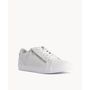 Deuce x Bloom Imogen Zip Wide Sneaker White Leather