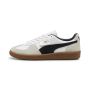 Palermo Leather Unisex Sneakers in White/Vapor Gray/Gum, Size 9 by PUMA