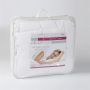 Curtain Wonderland Mattress Topper White White Double/137x193x40cm