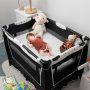 CostwayTri-fold Baby Foam Mattress with Carrying Bag for Travel BT10003WH