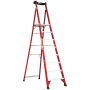 Renegade RIPLAT8 - Fibreglass Platform Ladder 8 Step 2.3m
