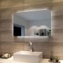 Elegant Showers 800x500mm Back LED Light Bathroom Mirror
