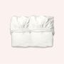 Leander Fitted Cot Sheet Duo Pack - Snow by Leander | the memo Snow unisex SK-001192