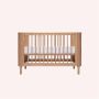 Tasman Eco Willow Cot - Sandstone by Tasman Eco | the memo Sandstone unisex PF-002696 - 001