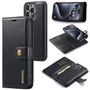 DG.MING 2-in-1 Detachable Wallet Case for iPhone 15 Pro