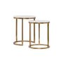 SIENA Nest of Tables Marble / Gold