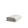 MESA Quilted Linen Tonal Coverlet Ivory