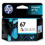 HP Ink Cart 67 3YM55AA Tri-Colour