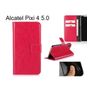 Alcatel Pixi 4 5.0 case Fine leather wallet case