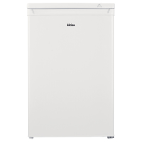 haier 91l vertical freezer white