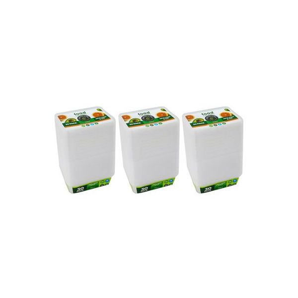 KG Electronic 90pc Lemon Lime 750ml Plastic Reusable Food Storage