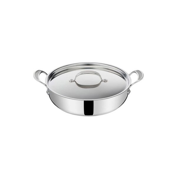 Tefal Jamie Oliver 30cm Cooks Classic Induction Stainless Steel Shallow
