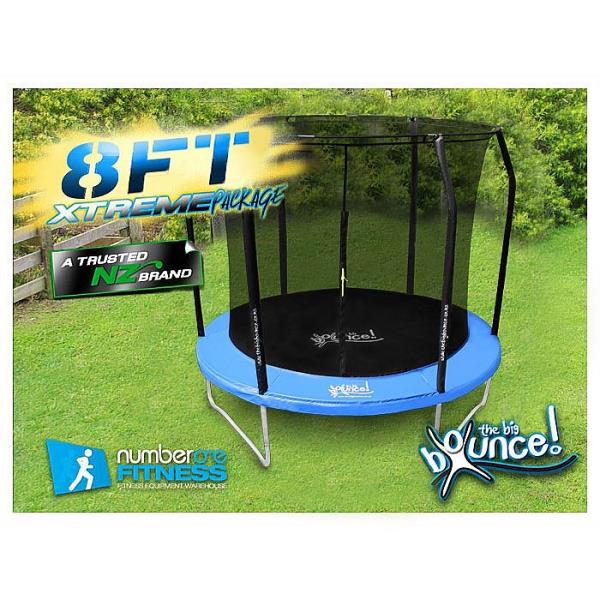 Xtreme 8ft Big Bounce Trampoline W Safety Net Nz Prices Priceme