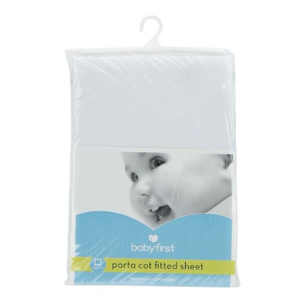 Baby First Porta Cot Fitted Sheet NZ Prices PriceMe