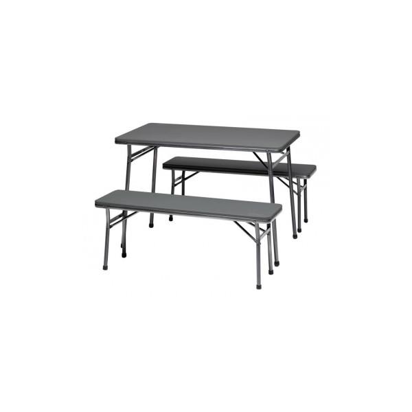 Coleman 3 piece best sale table & bench set