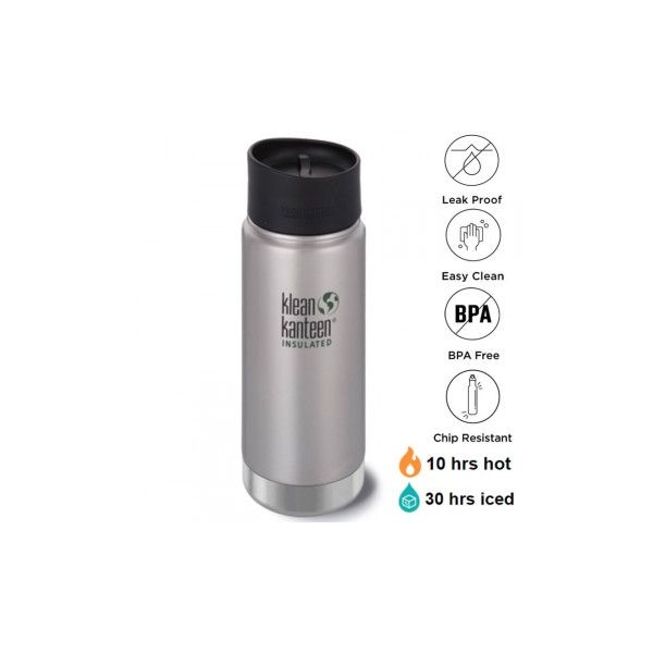 Klean Kanteen Insulated Mug 473ml Brushed Stainless NZ Prices PriceMe