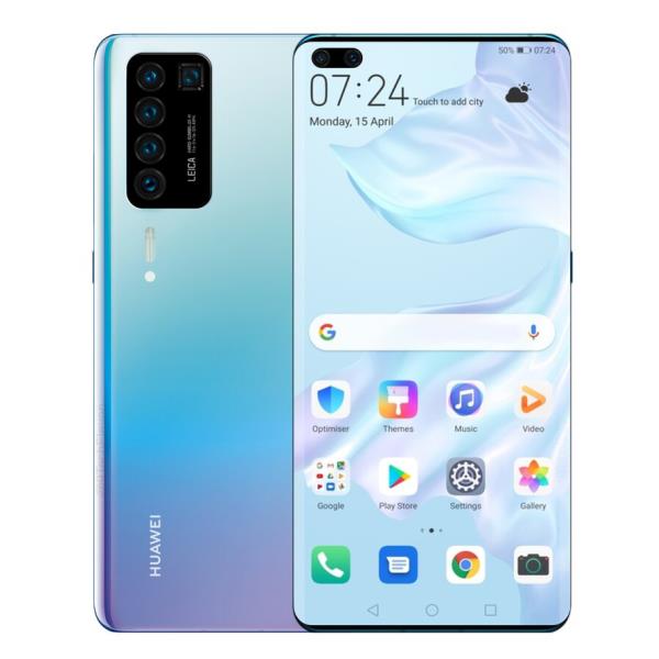 Huawei P40 Pro 5G ELS-NX9 256GB 8GB RAM Without Google Play International  Version - Silver Frost