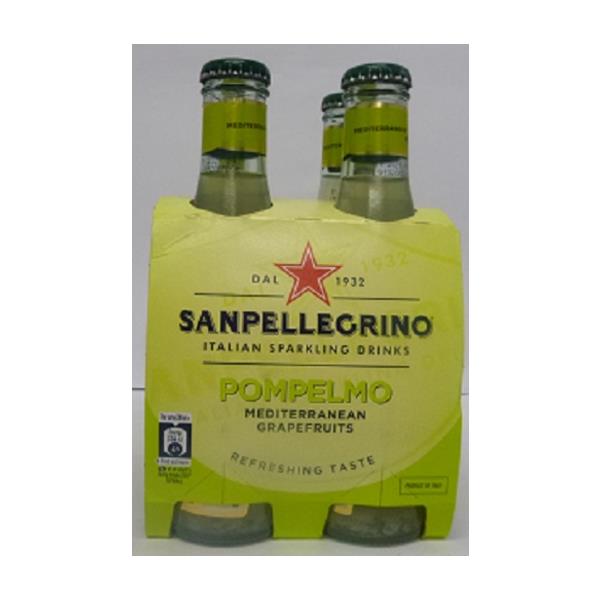 Sanpellegrino Pompelmo 200ml 4pk
