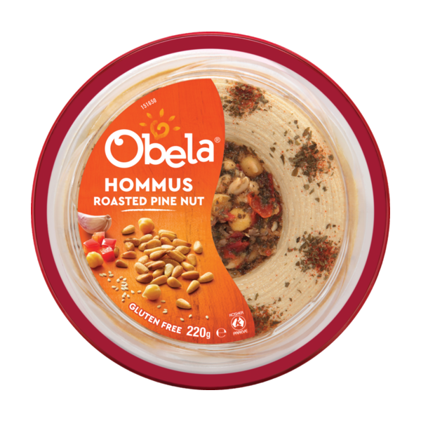 Obela Hummus Pine Nut Garnished 400g Prices FoodMe