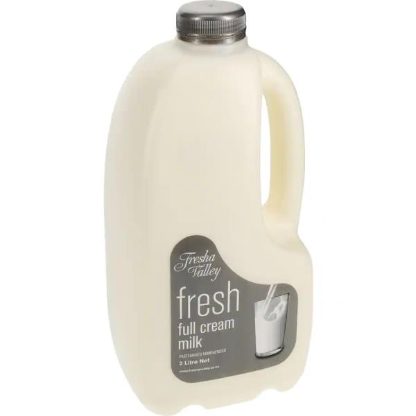 Fresha Valley Full Cream Milk 2l