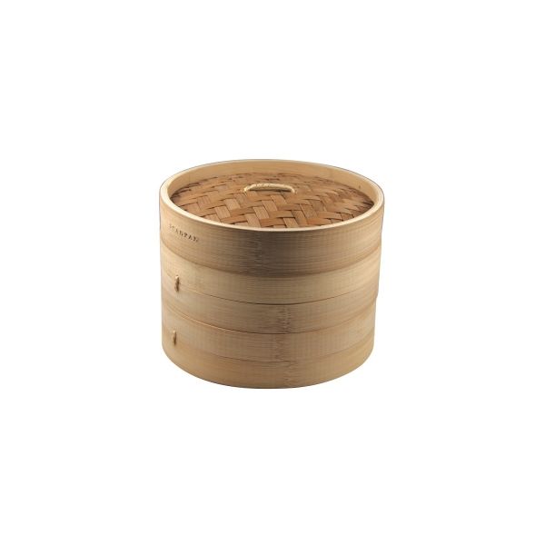 Scanpan 25cm 2 Tier Bamboo Steamer NZ Prices PriceMe