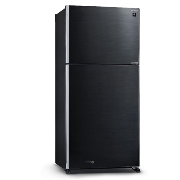 sharp fridge sjp635mbk