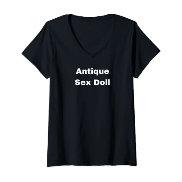 Womens Antique Sex Doll V Neck T Shirt Price in Philippines PriceMe