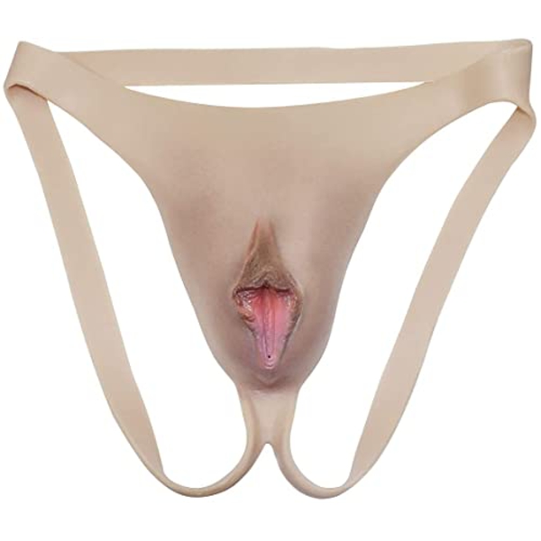CTKOLYS Men's Camel Toes Panty Hiding Gaff Silicone Price in
