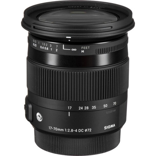 ☆ ニコン シグマ 17-70mm F2.8-4 DC MACRO OS HSM - レンズ(ズーム)