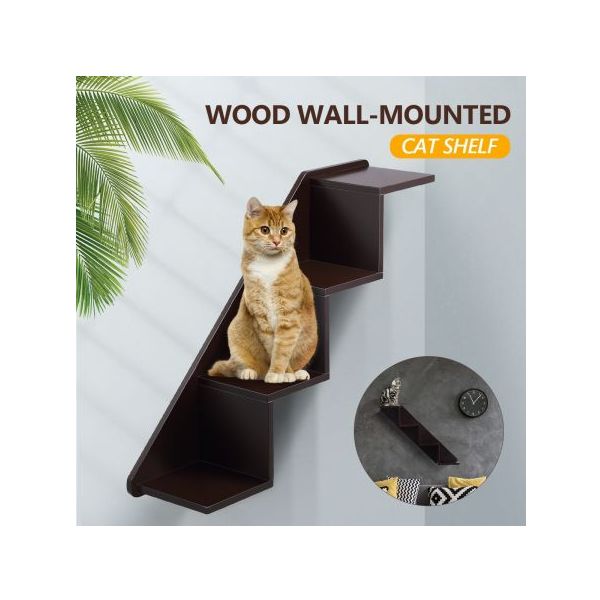 Petscene Cat Stairs Cat Wall Shelves Perch Cat Furniture Cf 1908 Nz Prices Priceme