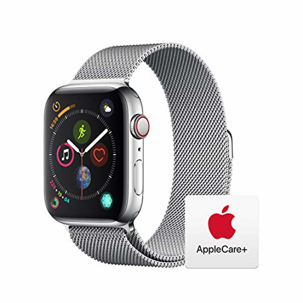 Apple Watch Series 4 GPS + Cellular 44mm Stainless Steel Case Milanese